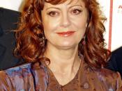 Susan Sarandon at the premiere of Speed Racer at the 2008 Tribeca Film Festival.