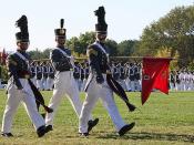 Virginia Military Institute Parade honors 29th Infantry Division and 116th Infantry Regiment.