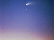Comet Hale-Bopp. Author shot this image at Zabriskie Point in Death Valley in April 1997.
