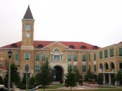 The Brown-Lupton University Union at Texas Christian University (TCU), Ft. Worth, TX, USA.