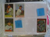 Bowman 1954 Baseball Cards (one 1955)