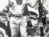 Picture of Leon Uris (Leon Uris with a patrol in the Negev Desert)