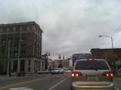 English: Downtown Olean, NY.