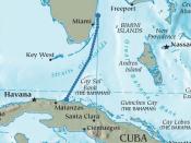 English: Elian Gonzalez's journey from Cuba to Fort Lauderdale.