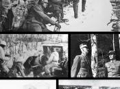 Montage of Operation Weserübung, the codename for Nazi Germany's assault on Denmark and Norway during World War II. All the images are from the battles in Norway.