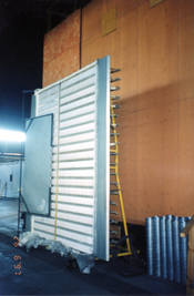 Radian heat panel at National Research Council (NRC) near Ottawa, Ontario, Canada.