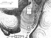 Kart over Selje kloster (1817)