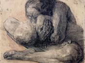 Woman with Dead Child, 1903 etching
