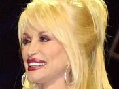Dolly Parton at the Grand Ole Opry in Nashville.