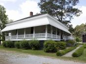 English: Boyhood home of Hank Williams in Georgiana, Alabama