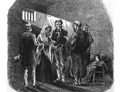 English: Wedding of John Colt in Tombs prison Manhattan from The New York Tombs: its secrets and its mysteries. Being a history of noted criminals, with narratives of their crimes by Charles Sutton (1874)