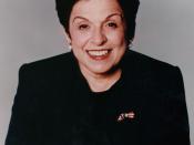 Official portrait of then-HHS Secretary Donna E. Shalala. Donna Shalala is currently the president of the University of Miami.