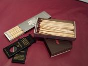 Cigar Accessories - Cigar Cutter & Cigar Matches