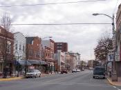High Street in downtown Millville, New Jersey.