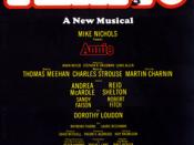The Production poster for the original Broadway Production of Annie.