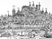 Picture of Nuremberg from the Nuremberg Chronicle