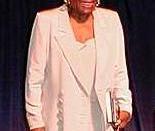 Maya Angelou at the Discovery 2000 conference.
