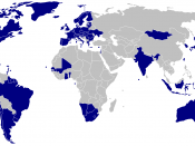 Map of Freedom House (2008). free country