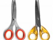 two scissors for Left-hand and Right-hand. Clean up of previous image.