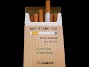 Expensive cigarette surrogate used to give up smoking. Without tobacco, without nicotine.