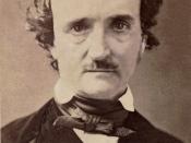Carte de Visite of Edgar Allan Poe