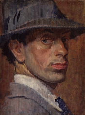 Isaac Rosenberg, by Isaac Rosenberg (died 1918), given to the National Portrait Gallery, London in 1959. See source website for additional information. This set of images was gathered by User:Dcoetzee from the National Portrait Gallery, London website usi