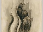 Georgia O'Keeffe, No. 13 Special, 1916/1917, Charcoal on paper