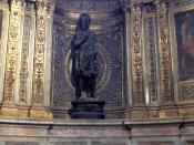 Statue of St. John the Baptist in the Duomo di Siena
