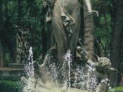 ''Fountain of Aphrodite in Mexico City.