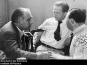 Niels Bohr, Werner Heisenberg, and Wolfgang Pauli, ca. 1935
