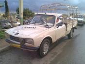 English: Peugeot 504, the truck version.
