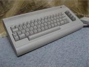 Commodore 64, VIC-casing but with C64C-coloring.