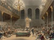 The House of Commons at Westminster: This engraving was published as Plate 21 of Microcosm of London (1808) (see File:Microcosm of London Plate 021 - House of Commons.jpg).