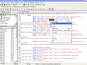 English: Screenshot: Ulli Meybohms HTML-Editor phase 5 21.01.2000 (Freeware) Deutsch: Bildschirmfoto: Ulli Meybohms HTML-Editor phase 5 21.01.2000 (Freeware Version)