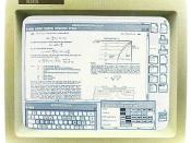 The Xerox Star Workstation introduced the first commercial GUI operating system as shown above.