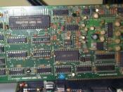English: An old 8 bit Sound Blaster card seated in an 8 bit ISA slot. I took this picture back in 2001, though I no longer have this card, and so am not able to take a better version.