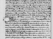 English: One of the last letters between former President Thomas Jefferson and Abigail Adams, wife of former President John Adams. Written by Jefferson at Monticello, his Virginia home, 15 May 1817. The Thomas Jefferson Papers, Series 1, General Correspon