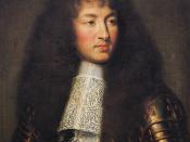 Louis XIV, King of France, in 1661.