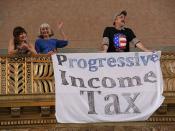 Progressive Income Tax Banner