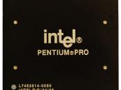 Français : Front side of an Pentium Pro Black Edition