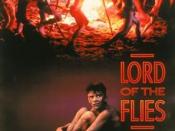Film poster for Lord of the Flies - Copyright 1990, Columbia Pictures