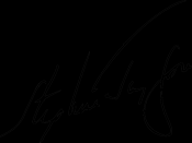 English: Signature of Stephen Jay Gould