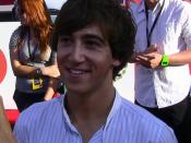English: Vincent Martella at the world premiere for Cars 2 in Hollywood Heights, Los Angeles, CA in June