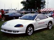 English: Photo of a 1991 Dodge Stealth; 1991 Indianapolis 500 Official Car; used for Festival purposes