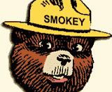 Headshot of Smokey Bear found at http://na.fs.fed.us/spfo/ce/content/for_kids/smokey.gif Licensing Smokey the Bear trademark is not public domain
