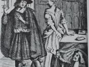 Français : Frontispice de la première édition du Tartuffe de Molière en 1669 par Brissard. Bibliothèque nationale.
