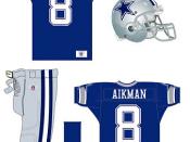 Dallas Cowboys' current away uniform
