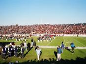 Half-time at The Game in 2005, Yale Bowl