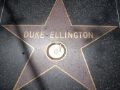 English: Musician Duke Ellington's star on the Hollywood Walk of Fame