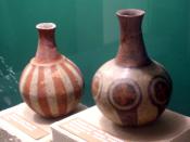 English: A photo of exotic(non-locally produced) pottery found at the Moundville Archaeological Site.
